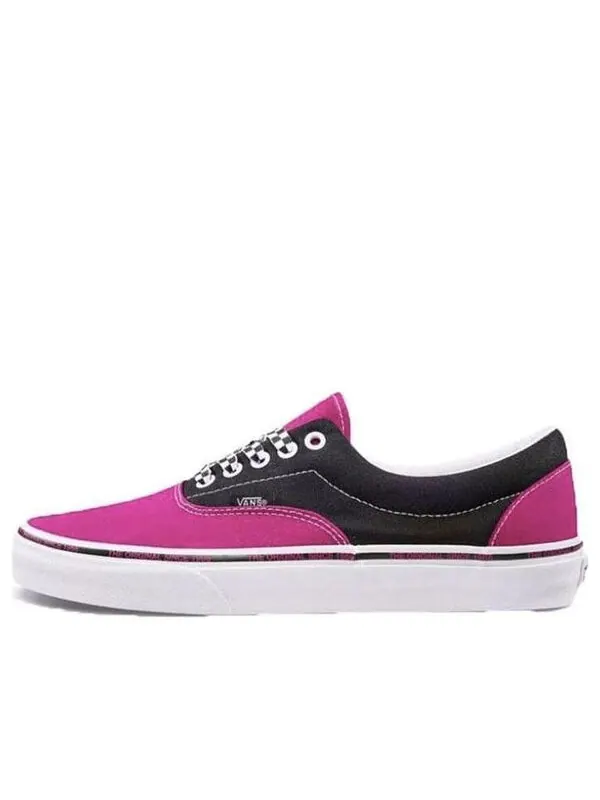 Кроссовки era 'jazzy black' Vans — изображение 1 из 4, красный/черный