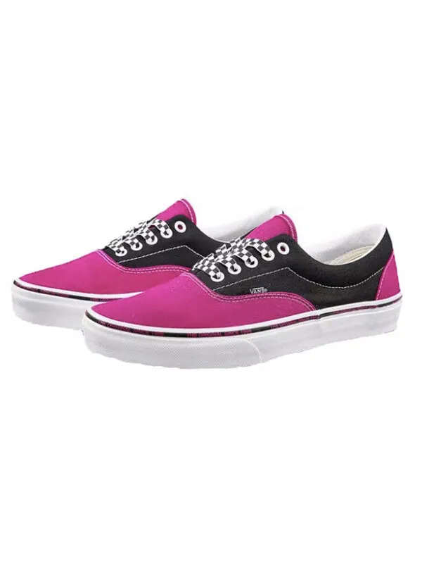 Кроссовки era 'jazzy black' Vans — изображение 2 из 4, красный/черный