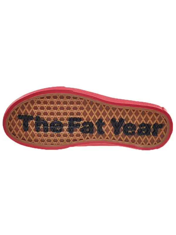 Кроссовки purlicue x era 'the fat year' Vans — изображение 4 из 4, красный/белый