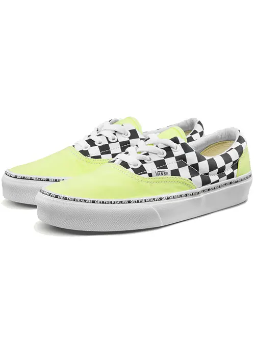 Кроссовки era 'get the real #95 - sunny lime checkerboard' Vans — изображение 3 из 4, желтый