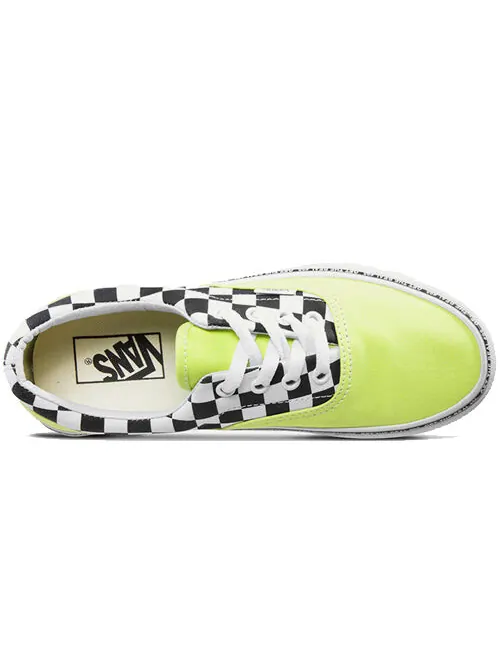 Кроссовки era 'get the real #95 - sunny lime checkerboard' Vans — изображение 4 из 4, желтый