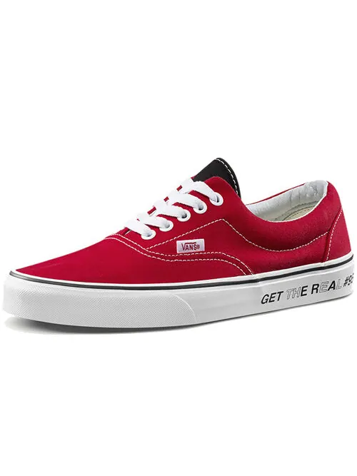 Кроссовки eraget the real) 'red white' Vans — изображение 2 из 4, красный/белый