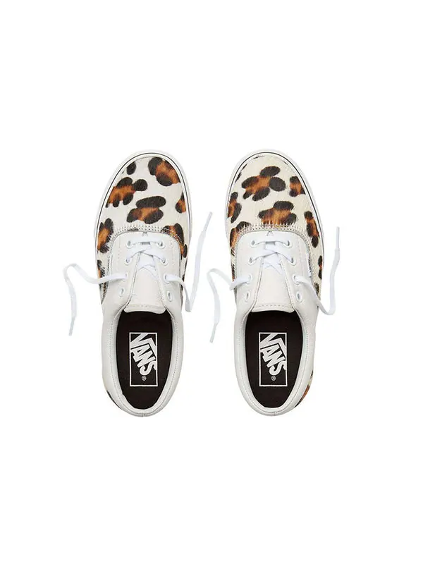 Кроссовки era 'calf hair' Vans — изображение 4 из 4, белый