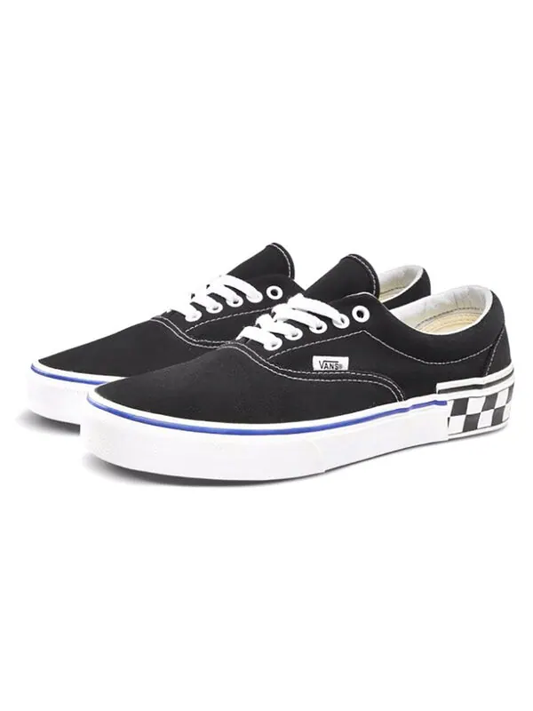 Кроссовки era 'check block - black' Vans — изображение 2 из 4, черный