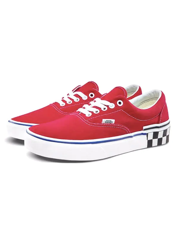 Кроссовки era 'check block - tango red' Vans — изображение 2 из 4, красный