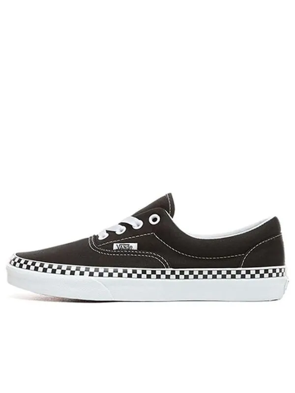 Кроссовки era 'check foxing - black' Vans — изображение 1 из 4, черный