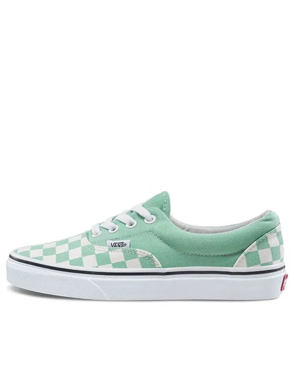 Кроссовки era 'checkerboard - neptune green' Vans — изображение 1 из 4, зеленый