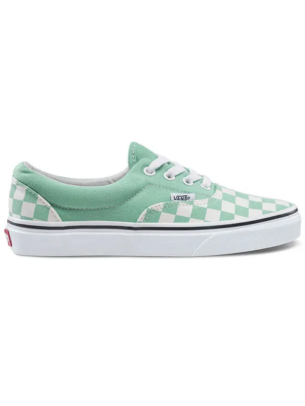 Кроссовки era 'checkerboard - neptune green' Vans — изображение 2 из 4, зеленый