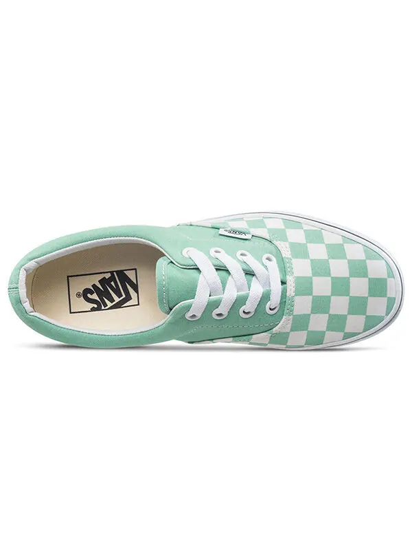 Кроссовки era 'checkerboard - neptune green' Vans — изображение 3 из 4, зеленый