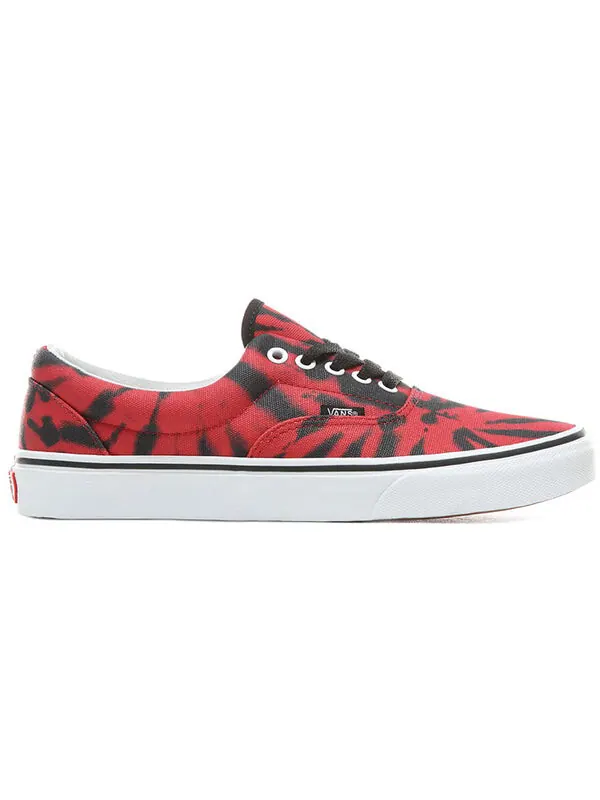 Кроссовки era 'tie-dye - tango red' Vans — изображение 2 из 4, черный/красный