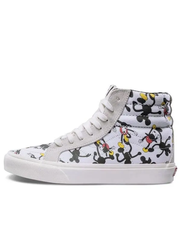 Кроссовки disney x geoff mcfetridge x sk8-hi 'mickey's 90th' Vans — изображение 1 из 4, белый