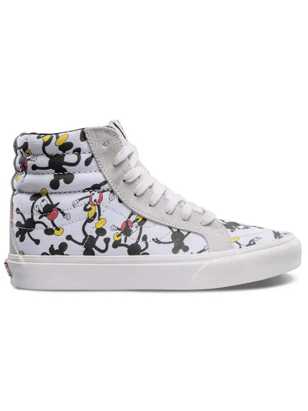 Кроссовки disney x geoff mcfetridge x sk8-hi 'mickey's 90th' Vans — изображение 4 из 4, белый
