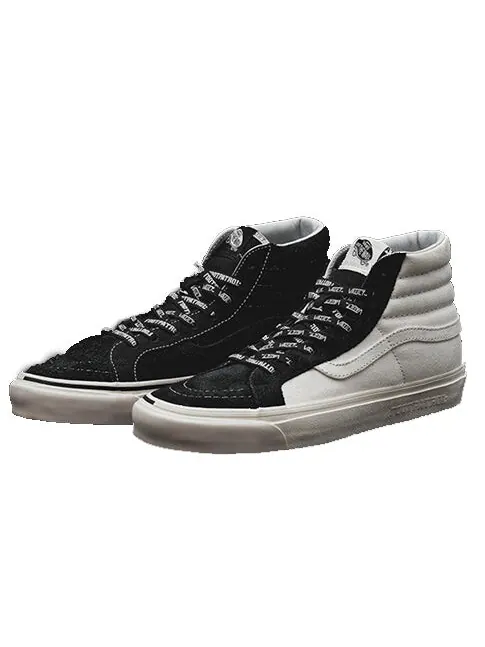 Кроссовки x footpatrol sk8-hi vault 2018 'black white' vn0a38fys2q Vans — изображение 2 из 3, черный/белый
