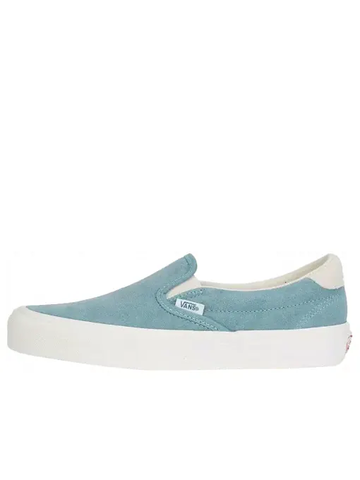 Кроссовки og slip-on 59 lx suede 'smoke blue' Vans — изображение 1 из 1, синий
