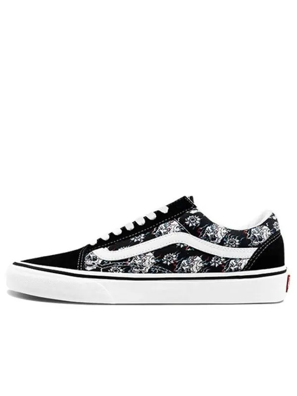 Кроссовки old skool 'flash skulls' Vans — изображение 1 из 4, черный/белый