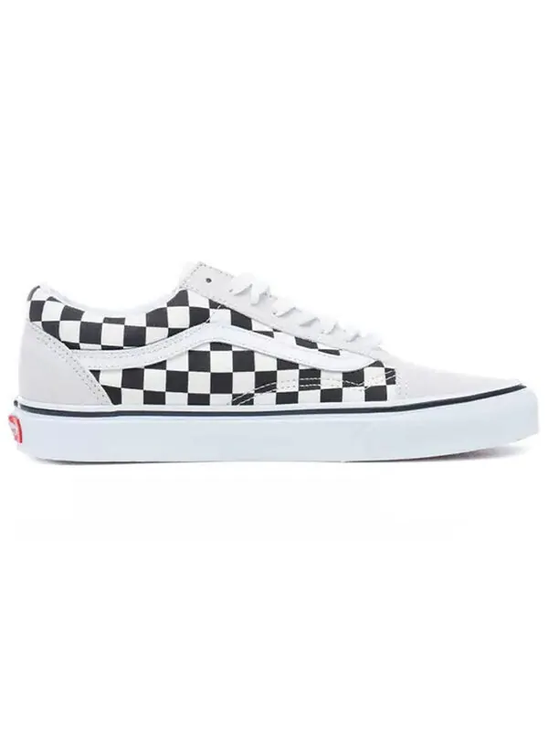Кроссовки old skool 'checkerboard' Vans — изображение 2 из 4, черный/белый