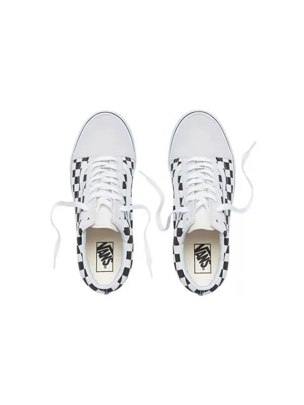 Кроссовки old skool 'checkerboard' Vans — изображение 4 из 4, черный/белый
