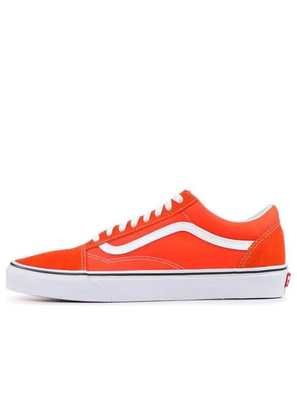 Кроссовки old skool 'flame' Vans — изображение 1 из 4, оранжевый/белый