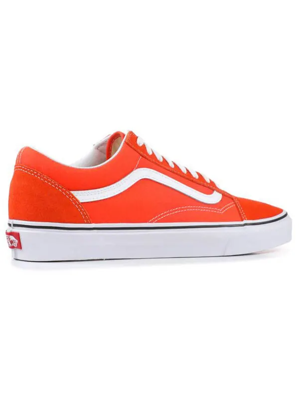 Кроссовки old skool 'flame' Vans — изображение 3 из 4, оранжевый/белый