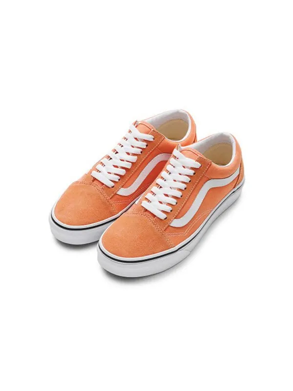 Кроссовки old skool sneakers orange Vans — изображение 2 из 4, оранжевый