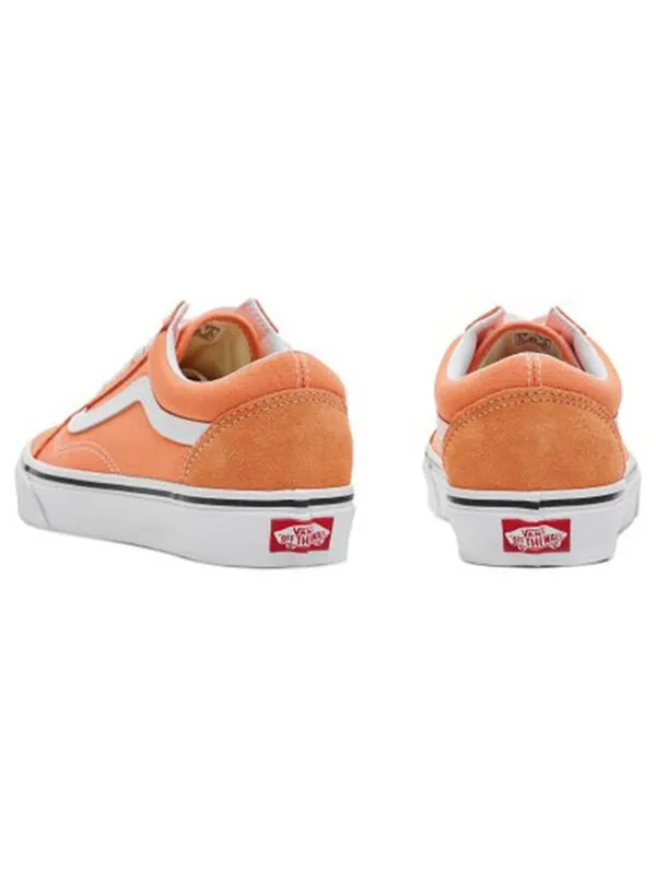 Кроссовки old skool sneakers orange Vans — изображение 3 из 4, оранжевый