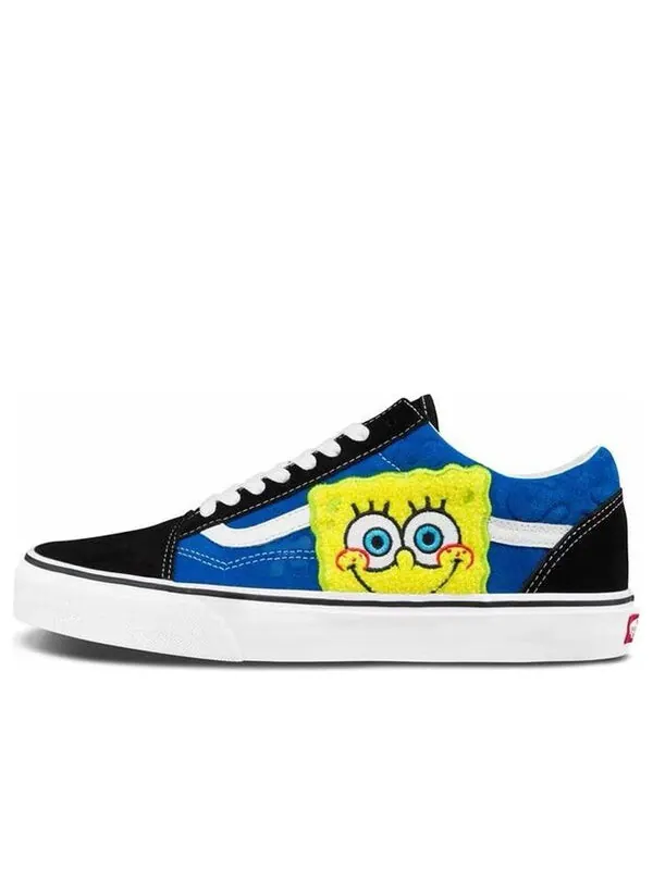Кроссовки spongebob squarepants x old skool 'smile patch' Vans — изображение 1 из 4, черный/синий