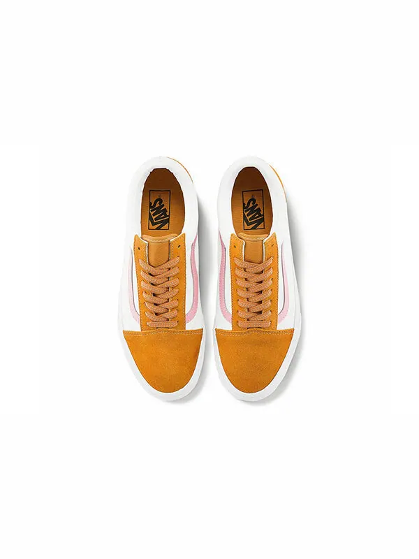 Кроссовки old skool 'sport pop - desert cotton candy' Vans — изображение 3 из 4, белый/желтый