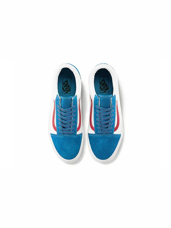 Кроссовки old skool 'sport pop - vallarta blue' Vans — изображение 3 из 4, белый/синий/красный