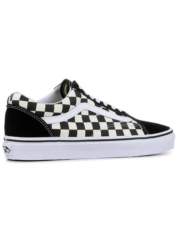Кроссовки old skool 'black checkerboard' Vans — изображение 3 из 4, черный