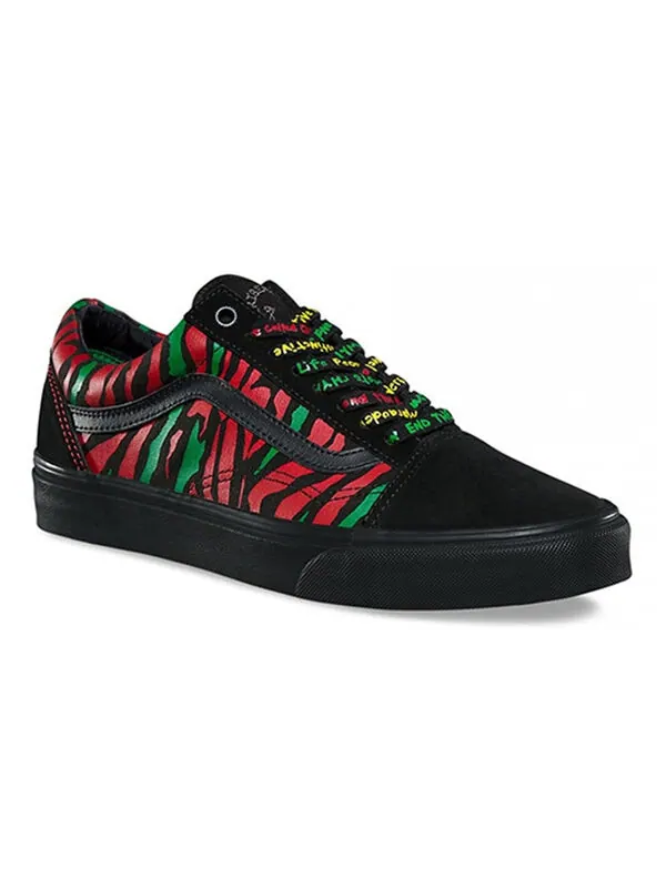 Кроссовки a tribe called quest x old skool 'stripes' Vans — изображение 3 из 4, черный