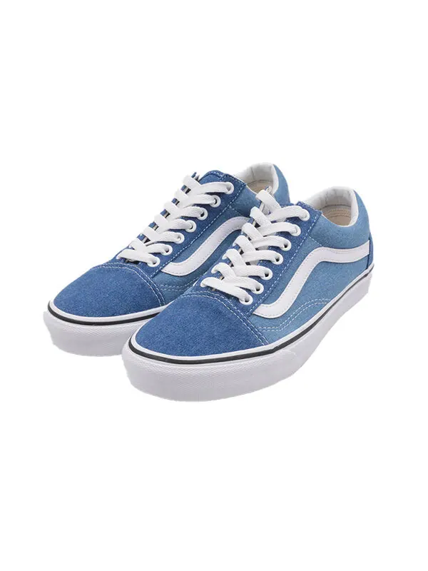 Кроссовки old skool 'denim 2-tone' Vans — изображение 3 из 4, синий