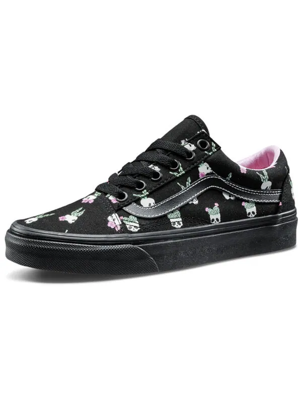 Кроссовки old skool 'cactus paradise' Vans — изображение 2 из 4, черный