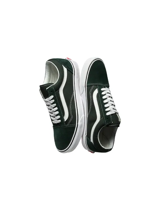 Кроссовки old skool 'scarab' Vans — изображение 3 из 4, зеленый