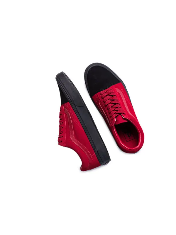 Кроссовки old skool black red Vans — изображение 4 из 4, черный/красный