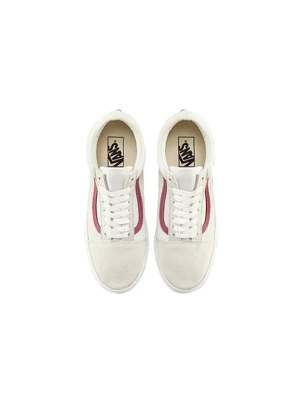 Кроссовки old skool 'rococco' Vans — изображение 4 из 4, белый/красный