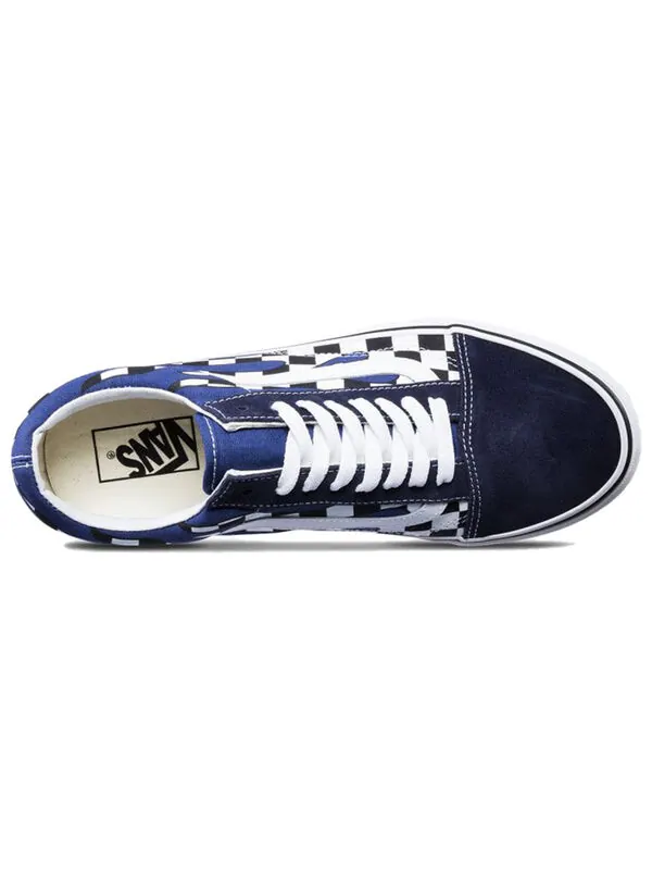 Кроссовки old skool 'checker flame' Vans — изображение 4 из 4, черный