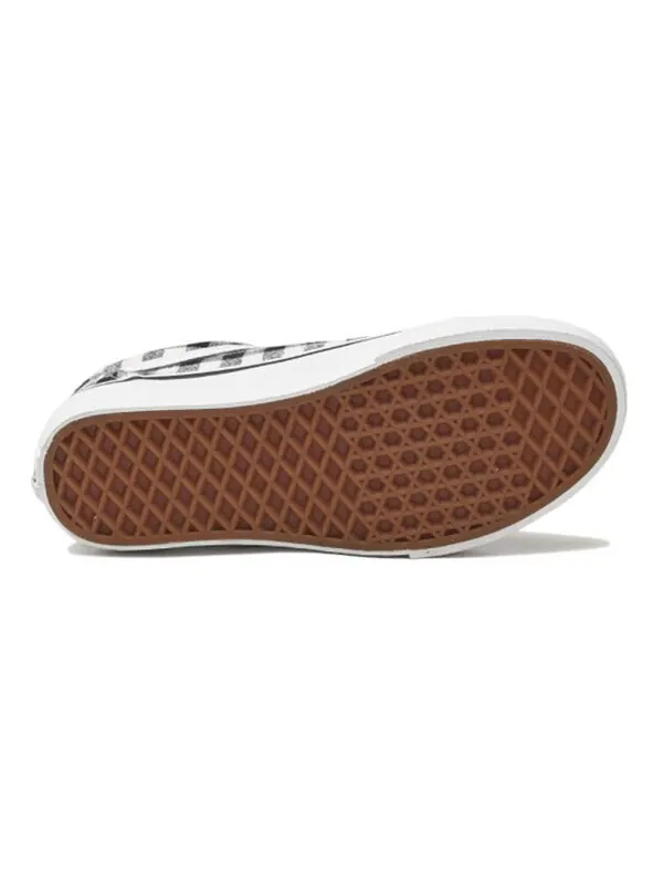 Кроссовки old skool gingham 'black white' Vans — изображение 4 из 4, черный/белый