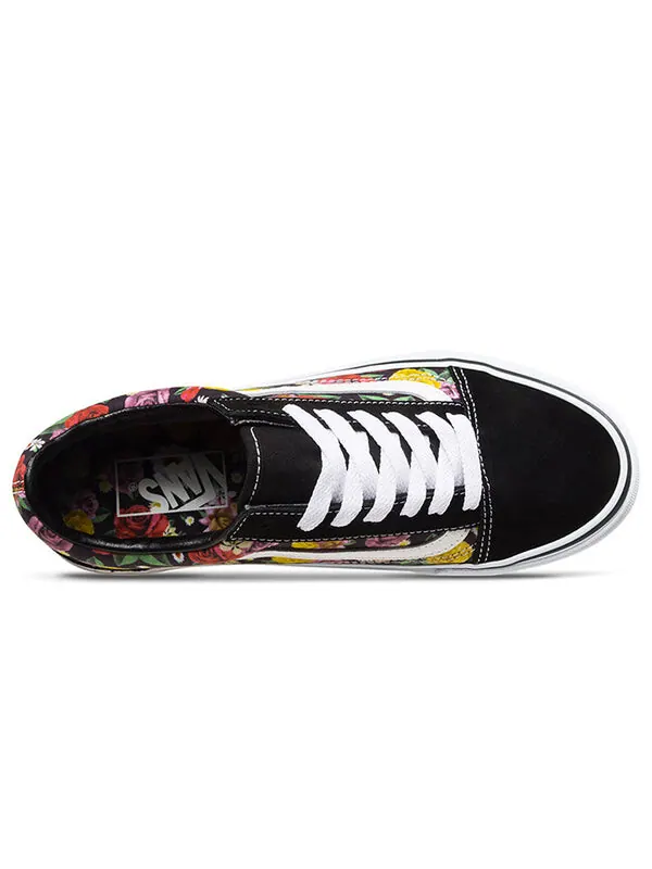 Кроссовки old skool 'lux floral' Vans — изображение 3 из 4, черный