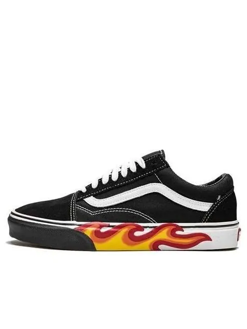Кроссовки old skool 'flame cut out' Vans — изображение 1 из 4, черный