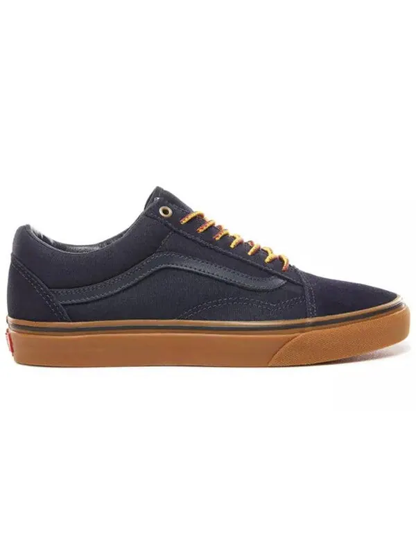 Кроссовки gum old skool sky captain blue Vans — изображение 2 из 4, синий
