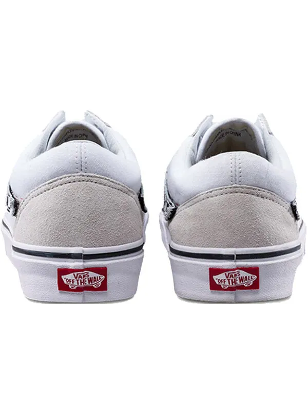 Кроссовки old skool 'jazz stripes' Vans — изображение 4 из 4, белый