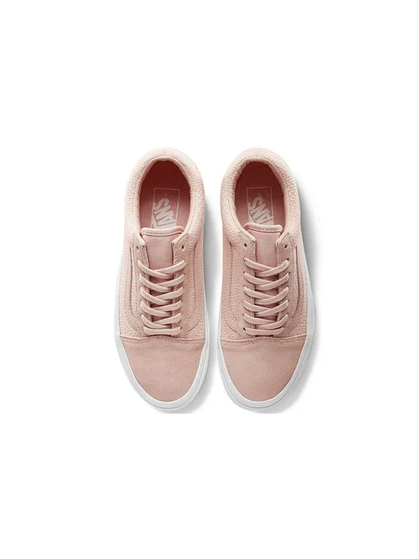 Кроссовки old skool 'woven check - spanish villa' Vans — изображение 3 из 4, розовый/синий