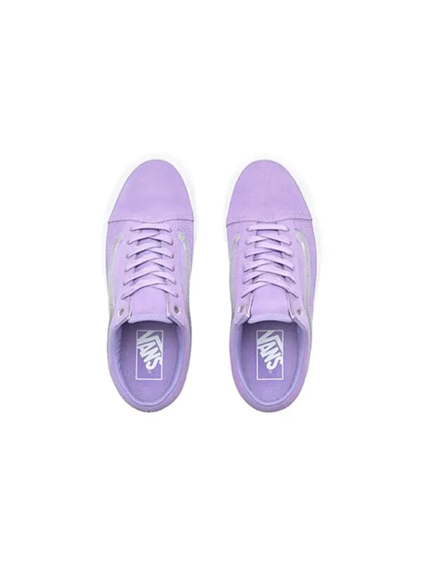 Кроссовки jelly sidestripe old skool low purple Vans — изображение 3 из 4, фиолетовый