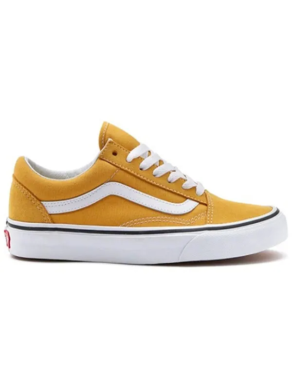 Кроссовки old skool 'yolk yellow' Vans — изображение 2 из 4, желтый