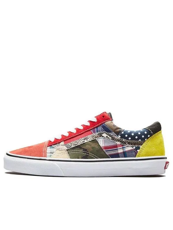 Кроссовки size? x old skool factory floor part 2 multi-color Vans — изображение 1 из 3, мульти