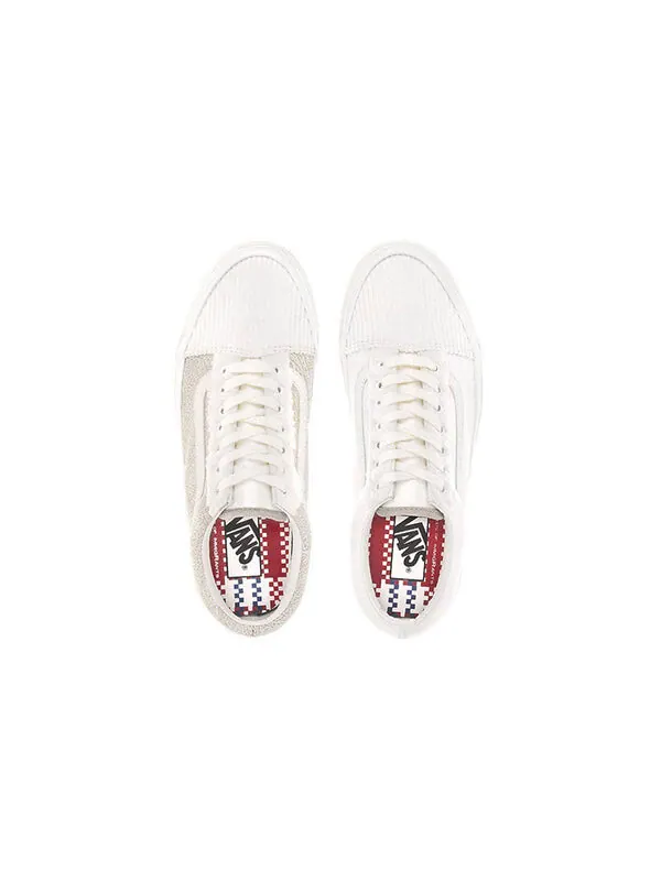 Кроссовки kids of immigrants x old skool 36 dx 'white bandana' Vans — изображение 4 из 4, белый