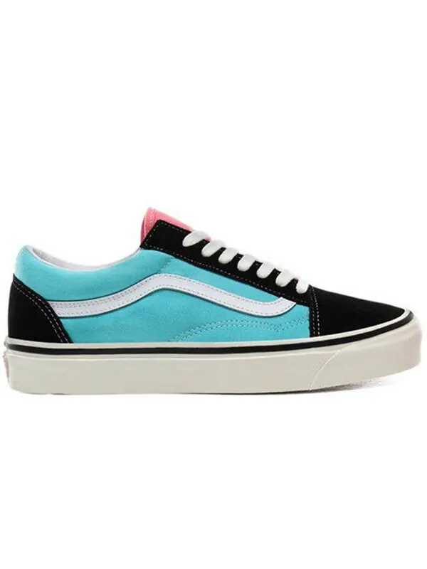 Кроссовки old skool 36 dx 'black aqua' Vans — изображение 2 из 4, черный/голубой/белый
