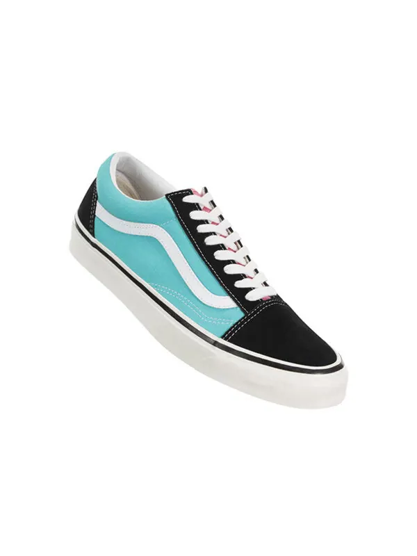 Кроссовки old skool 36 dx 'black aqua' Vans — изображение 3 из 4, черный/голубой/белый
