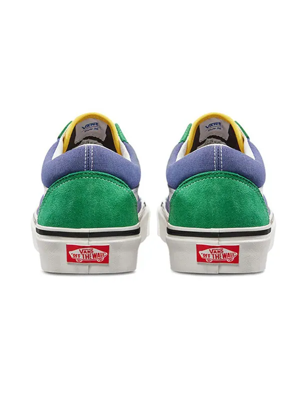 Кроссовки old skool 36 dx 'emerald navy' Vans — изображение 4 из 4, синий/зеленый