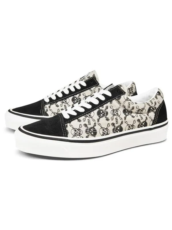 Кроссовки old skool 36 dx 'skulls' Vans — изображение 2 из 4, черный